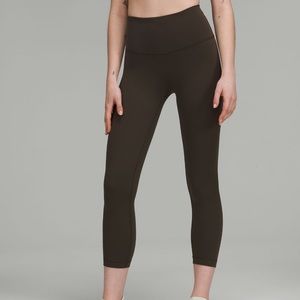 Lululemon Wunder Train High Rise Crop Leggings 23”